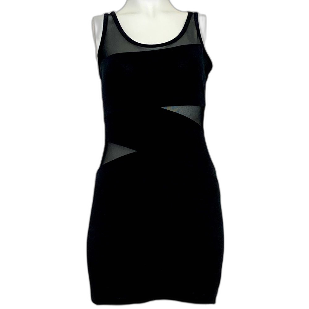 Bodycon Black Mini Dress Size Small